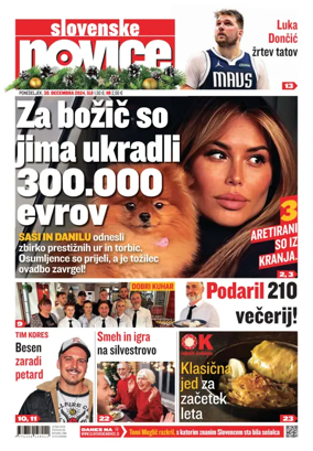 Cover of Slovenske Novice