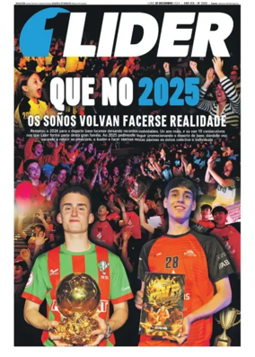 Cover of La Voz de Galicia (Monforte) - Lider