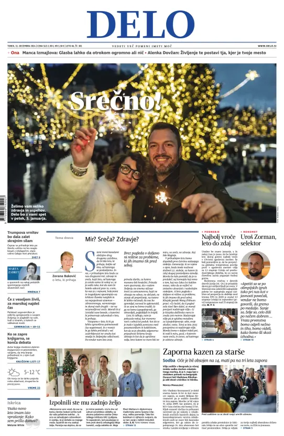 Cover of Delo (Slovenia)