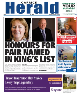 Cover of Carrick Herald