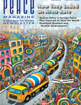 Cover of Peace Magazine