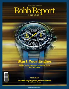 Cover of Robb Report Singapore