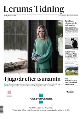 Cover of Lerums Tidning