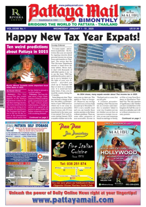 Cover of Pattaya Mail