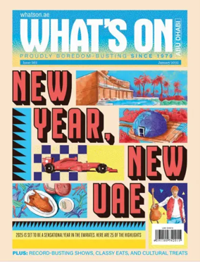 Cover of What's On (Abu Dhabi)