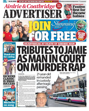 Cover of Airdrie & Coatbridge Advertiser