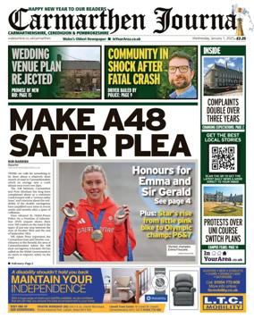 Cover of Carmarthen Journal