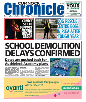 Cover of Cumnock Chronicle