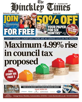 Cover of Hinckley Times