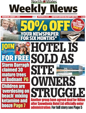 Cover of North Wales Weekly News