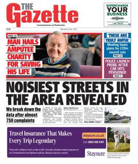 Cover of The Gazette (Scotland)