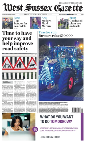 Cover of West Sussex Gazette