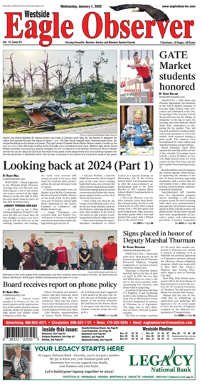 Cover of Westside Eagle-Observer