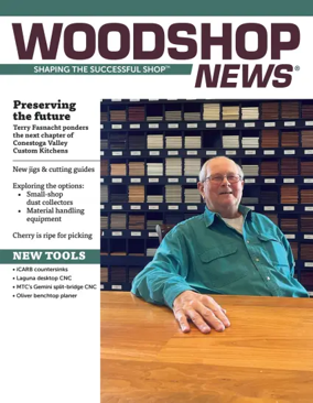 Cover of Woodshop News