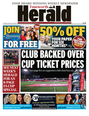Cover of Atherstone & Coleshill Herald