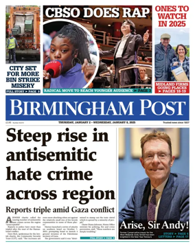 Cover of Birmingham Post