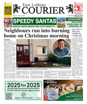Cover of East Lothian Courier