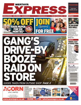 Cover of Merthyr Express