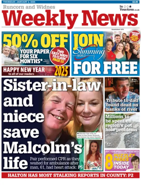 Cover of Runcorn & Widnes Weekly News