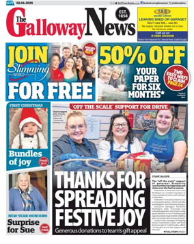 Cover of The Galloway News