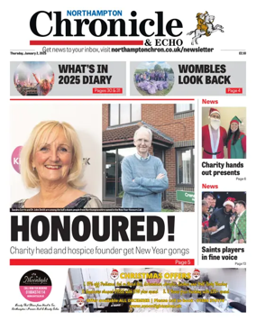 Cover of The Northampton Chronicle and Echo