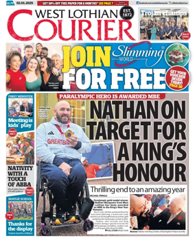 Cover of West Lothian Courier