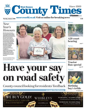 Cover of West Sussex County Times