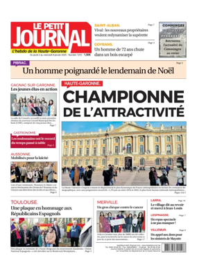 Cover of Le Petit Journal - L'hebdo du Pays Toulousain