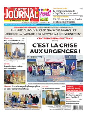 Cover of Le Petit Journal - L'hebdo local du Gers