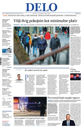 Cover of Delo (Slovenia)