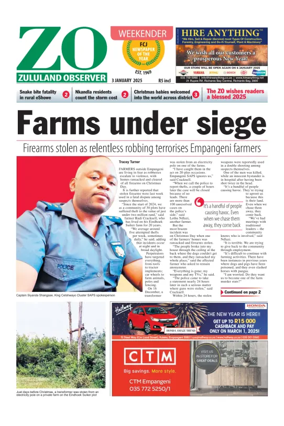 Cover of Zululand Observer - Weekender