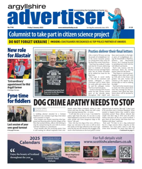 Cover of Argyllshire Advertiser