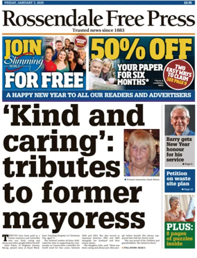 Cover of Rossendale Free Press