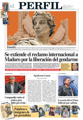 Cover of Perfil (Sabado)