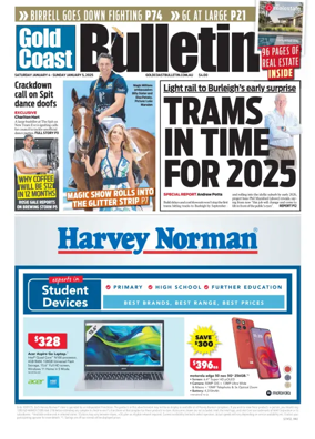 Cover of Weekend Gold Coast Bulletin