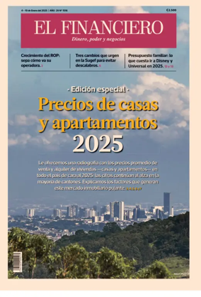 Cover of El Financiero (Costa Rica)