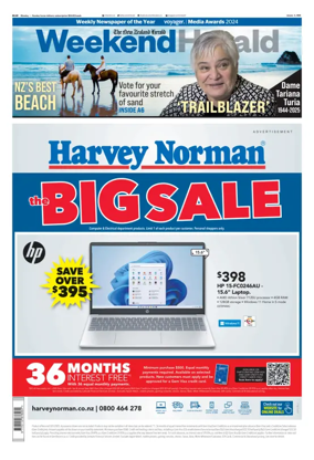 Cover of Weekend Herald