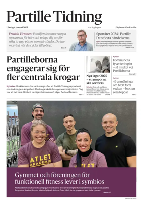 Cover of Partille Tidning