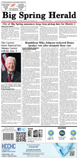 Cover of Big Spring Herald Weekend