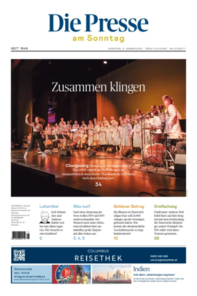 Cover of Die Presse am Sonntag
