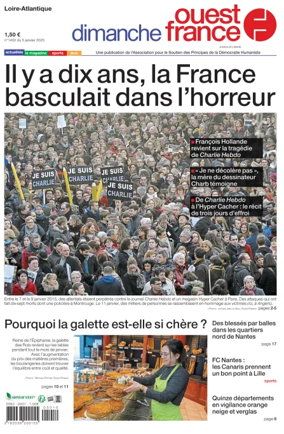Cover of Dimanche Ouest France (Loire-Atlantique)