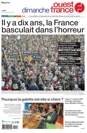 Cover of Dimanche Ouest France (Mayenne)