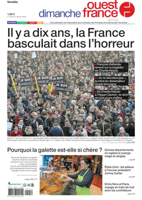 Cover of Dimanche Ouest France (Vendee)