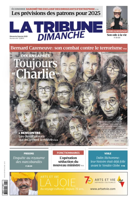 Cover of La Tribune Dimanche (France)