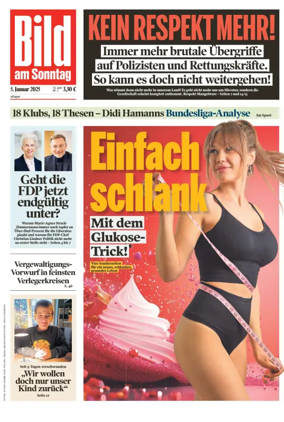 Cover of Bild am Sonntag