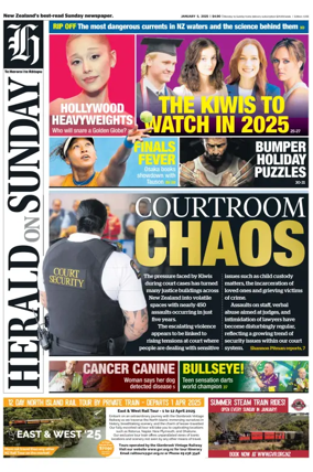 Cover of Herald on Sunday
