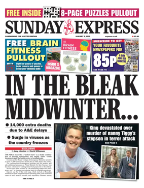 Cover of Sunday Express