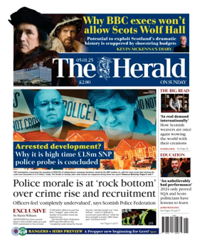 Cover of Sunday Herald