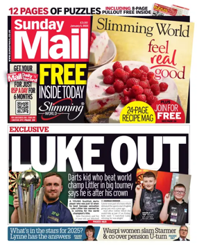Cover of Sunday Mail (UK)