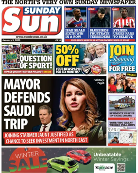 Cover of Sunday Sun